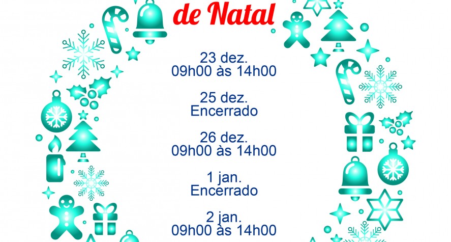 Horário de Natal Aquafit 2017