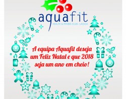 Postal de Natal Aquafit 2017
