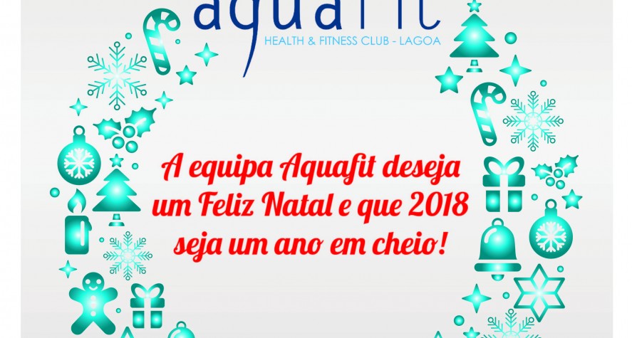 Postal de Natal Aquafit 2017